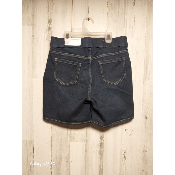 Liz Claiborne Amber Pull On Denim Short Size 10 NWT - Picture 4 of 7